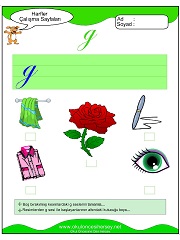 G Sesi Çalışma Sayfaları